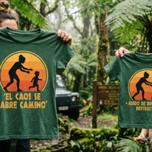 Dúo Camisetas — "El Caos Se Abre Camino / Ruido de Dinosaurio Destructor"