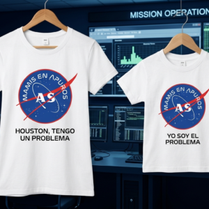 Dúo Camisetas — "Houston, Tengo un Problema / Yo Soy el Problema"